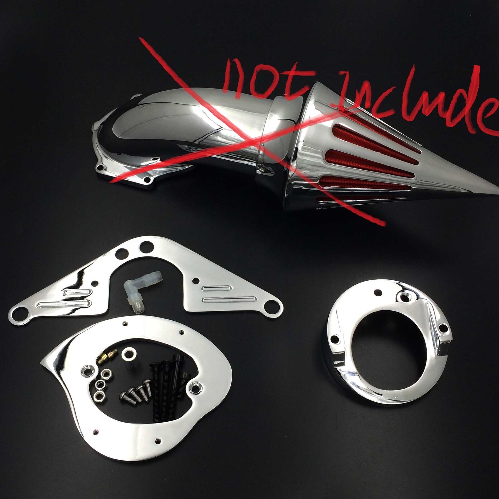 Chrome Air Cleaner kits for 1999-2012 Yamaha RoadStar 1600 XV1600A 1700 XV1700