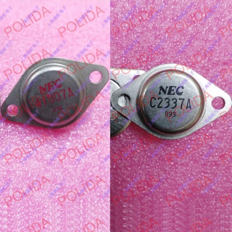 1pairs OR 2PCS  Transistor NEC TO-3 2SA1007A/2SC2337A A1007A/C2337A