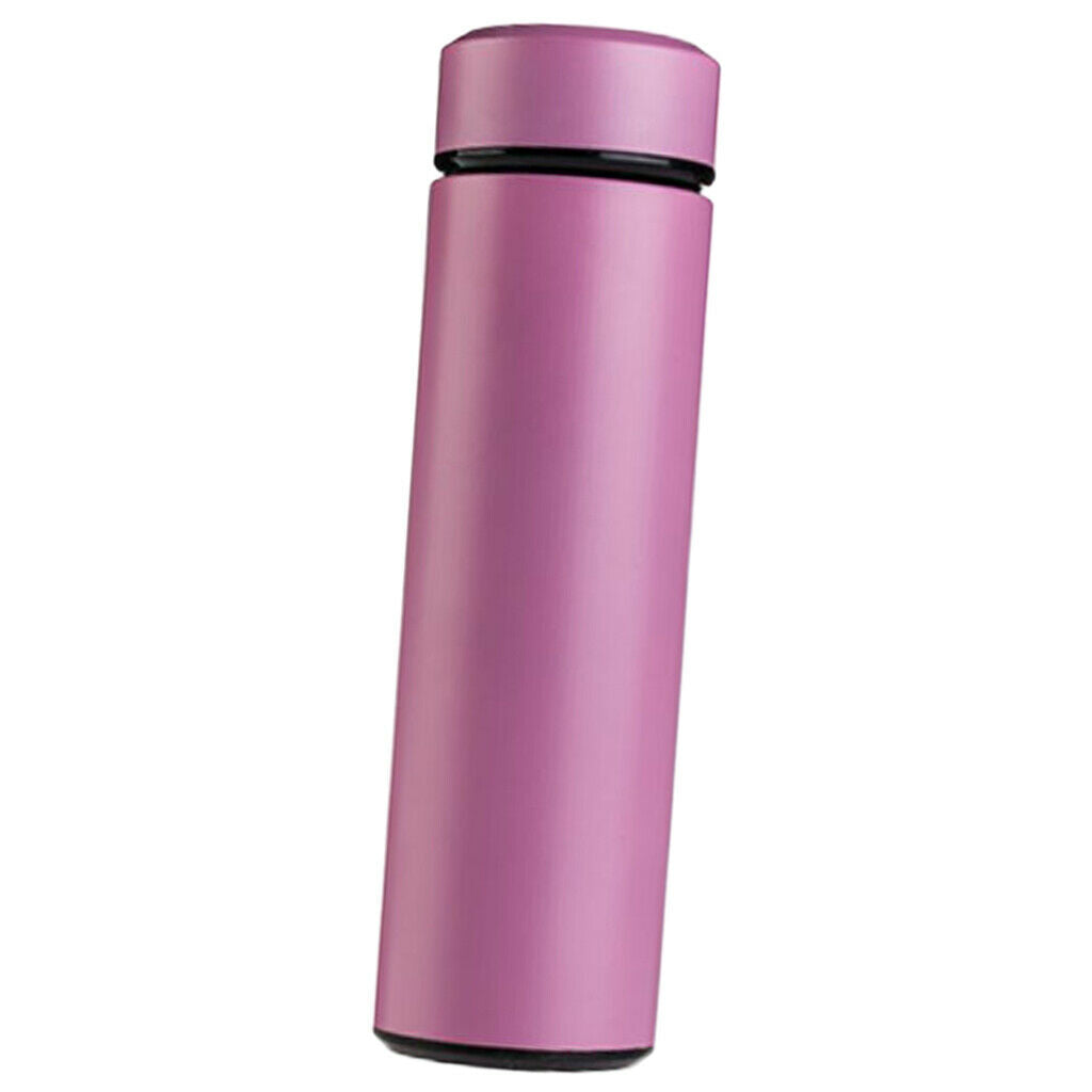 Stainless Steel Tea Water Coffee Flask Vacuum Cup Travel Mug Pink