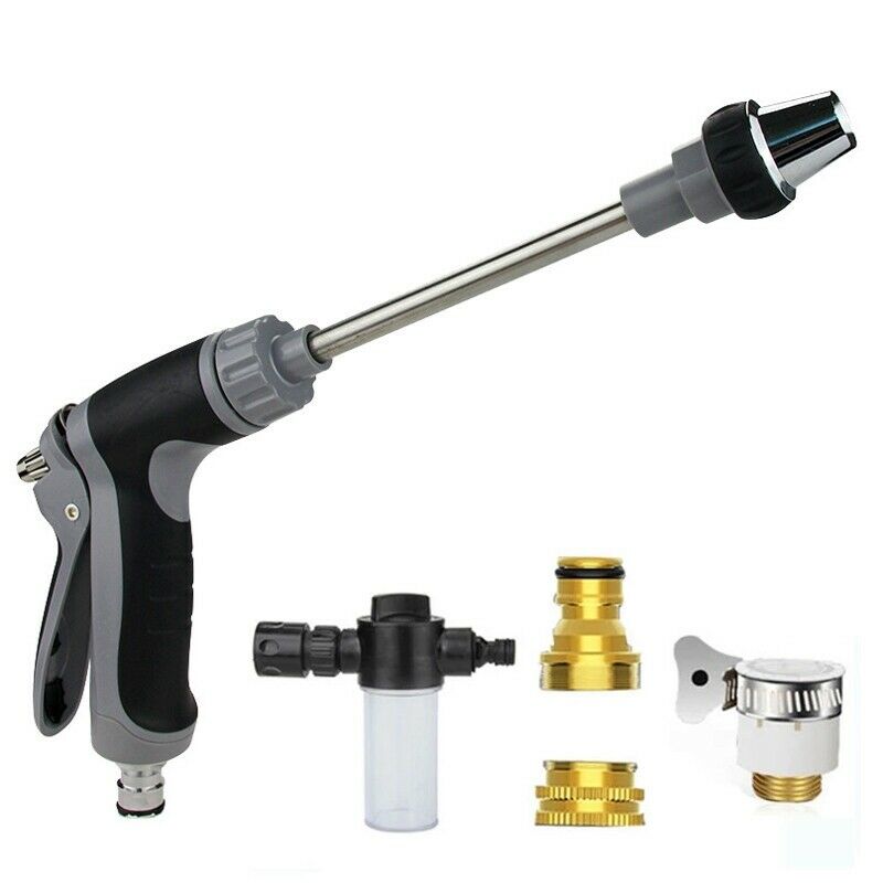 High Pressure Washer Water Sprinkler Garden Hose Nozzle Spray for Water Foam PU7