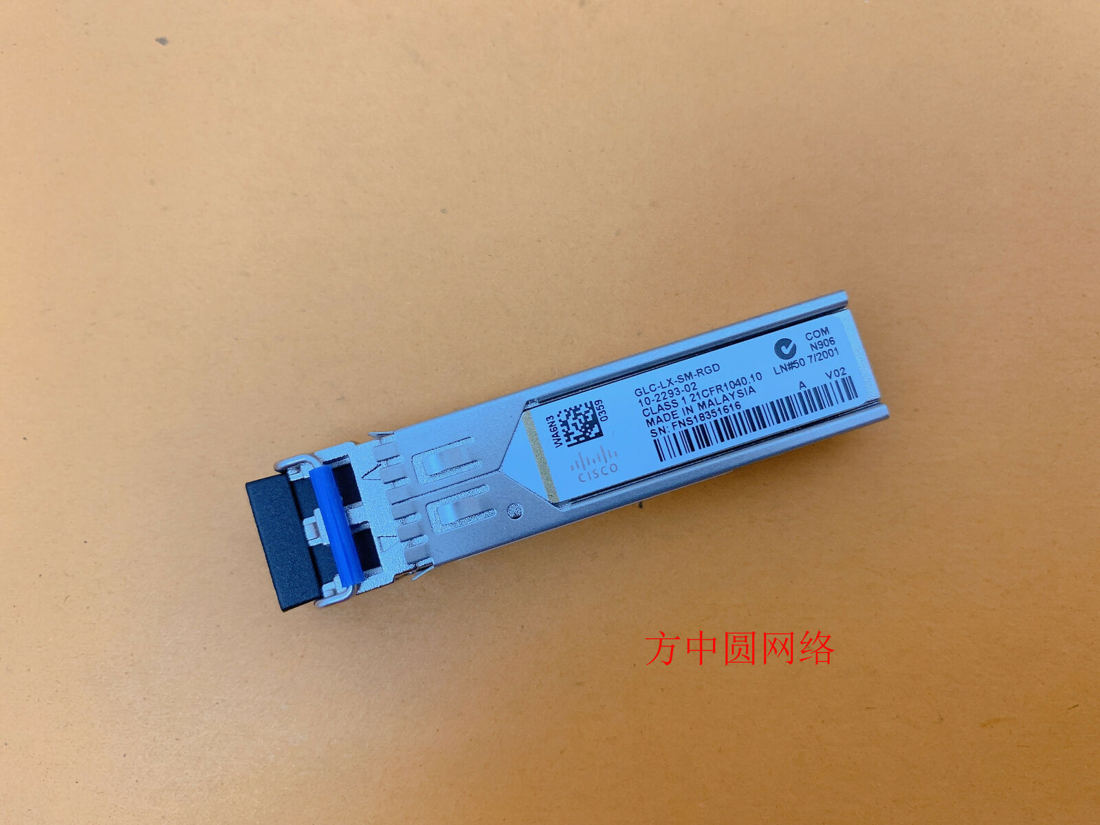 1pcs New Sealed cisco GLC-LX-SM-RGD 1000Base SFP Transceiver Module 10-2293-02
