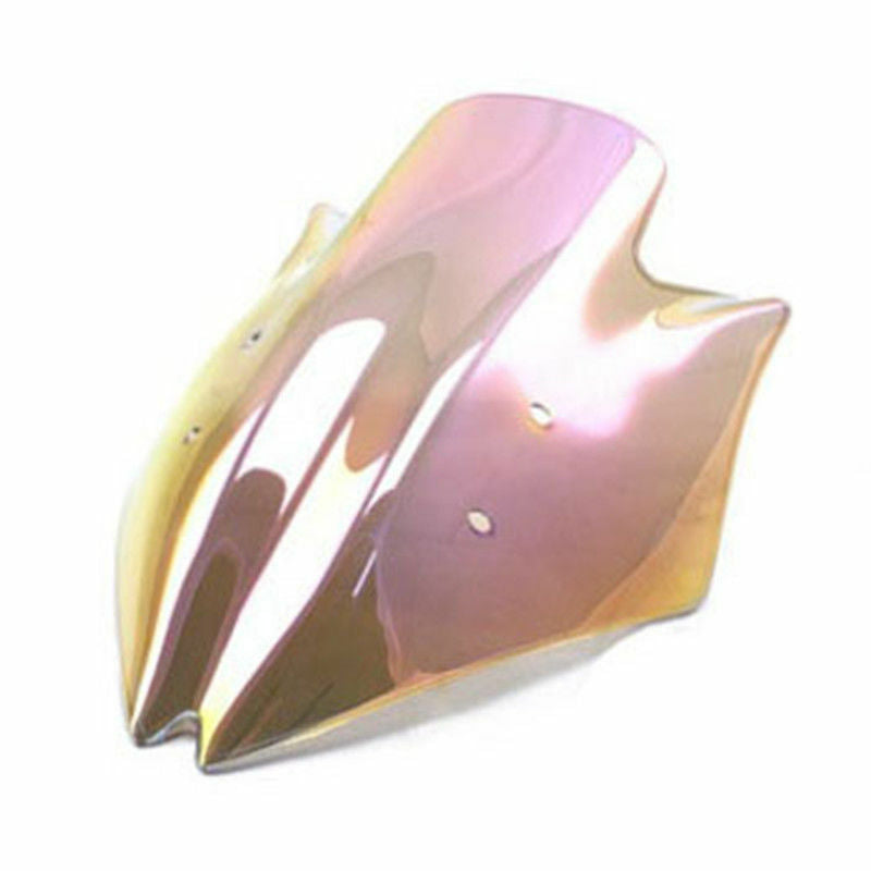 Iridium Double Bubble Motorbike Windshield Windscreen for Kawasaki Z1000 07-09