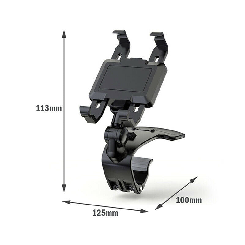 Universal Car Mobile Phone Rotation Holder With Parking Card Automotive GoodBDA