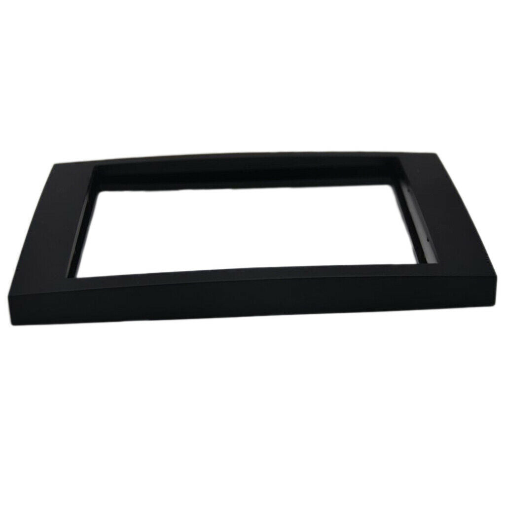 2 Din Car Stereo Panel Trim Black Frame Kit For