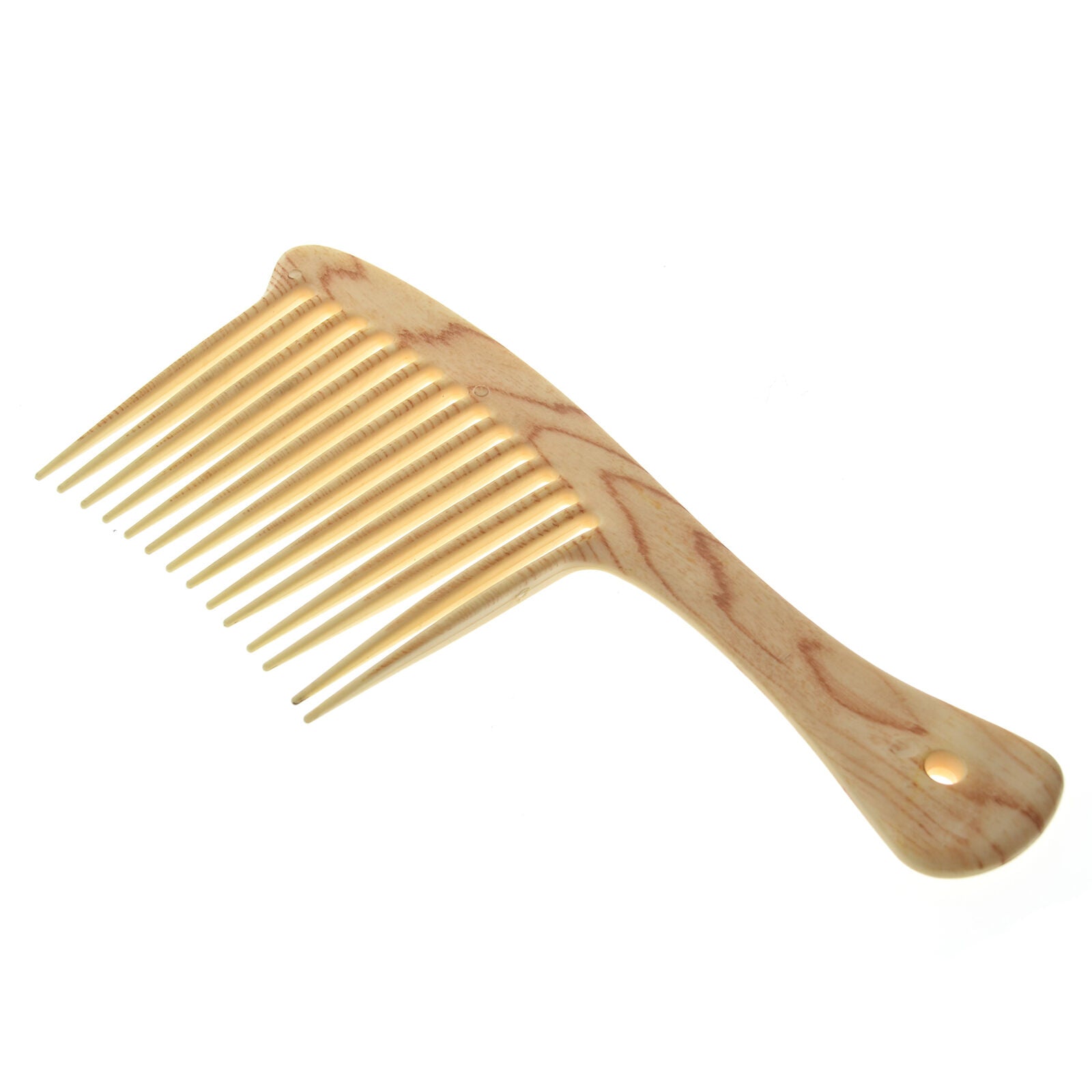 Beauty Natural Sandalwood Handmade Wide Tooth Comb Massage Comb Hair Care