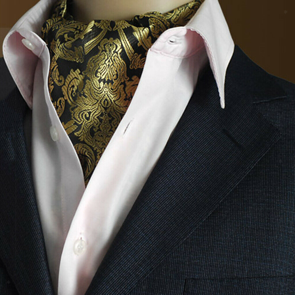 Men's tie scarf ascot tie scarf