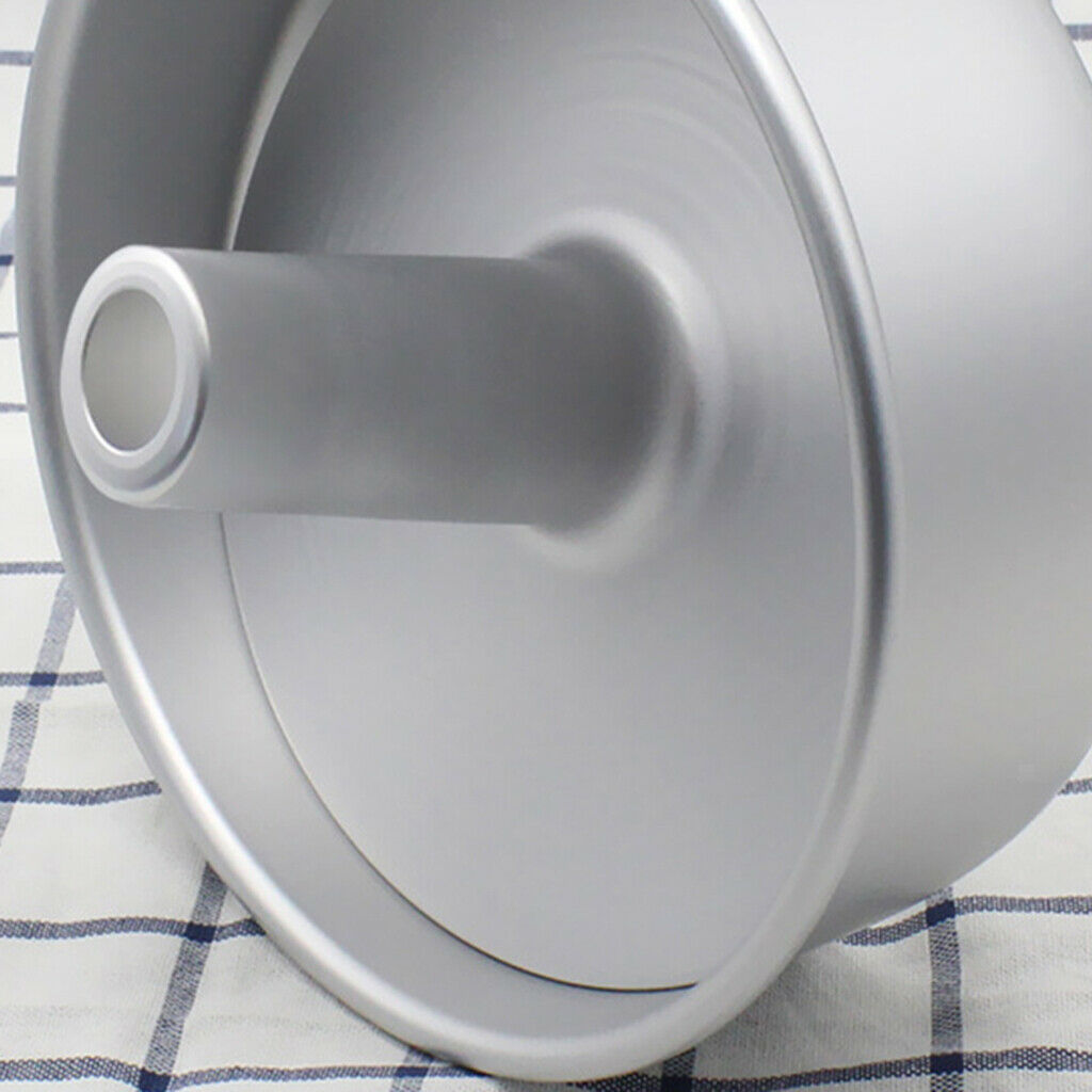 6" Aluminum Round Chimney Chiffon Cake Mold Angel Food Cake Pan Mould DIY