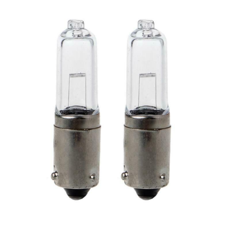 2x BAY9S H21W Halogen Light Bulb Backup Indicator Fog Car Lamp 12V 1.9A 250LM