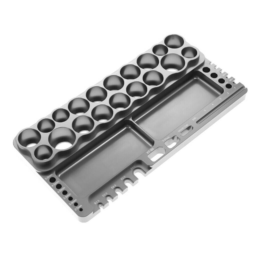Alloy RC Tools Stand Screwdriver Organizer Socket for RC Cars Trucks DIY