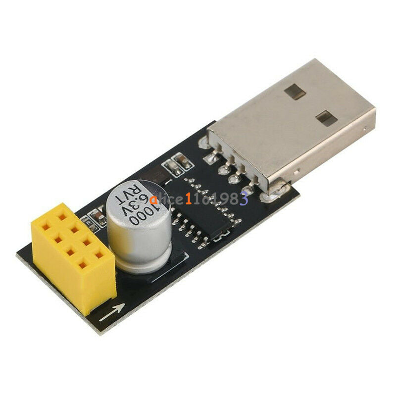 2PCS USB to ESP8266 Serial Module TTL Wifi ESP-01 CH340 Developent Board Adapter