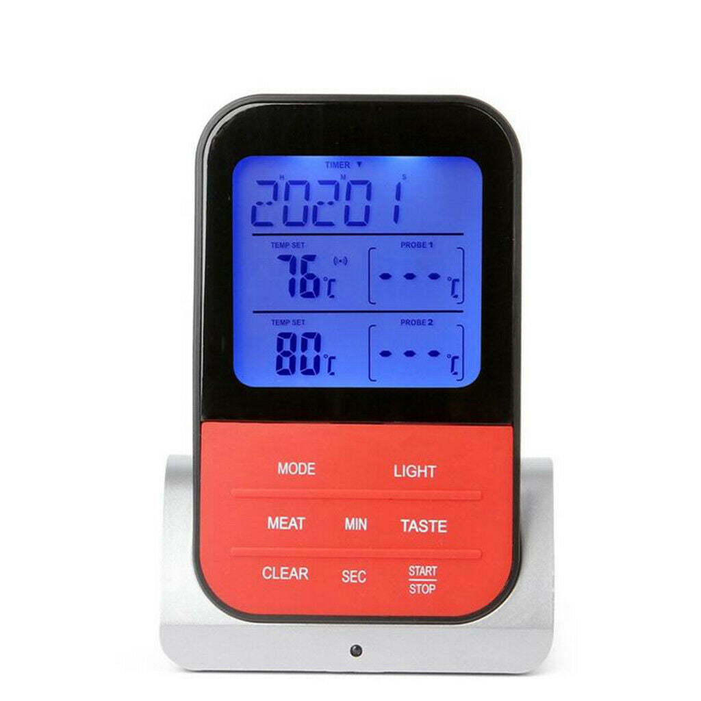 Wireless BBQ Grill Meat Thermometer,229 Ft Range Electric Digital Kitchen Food
