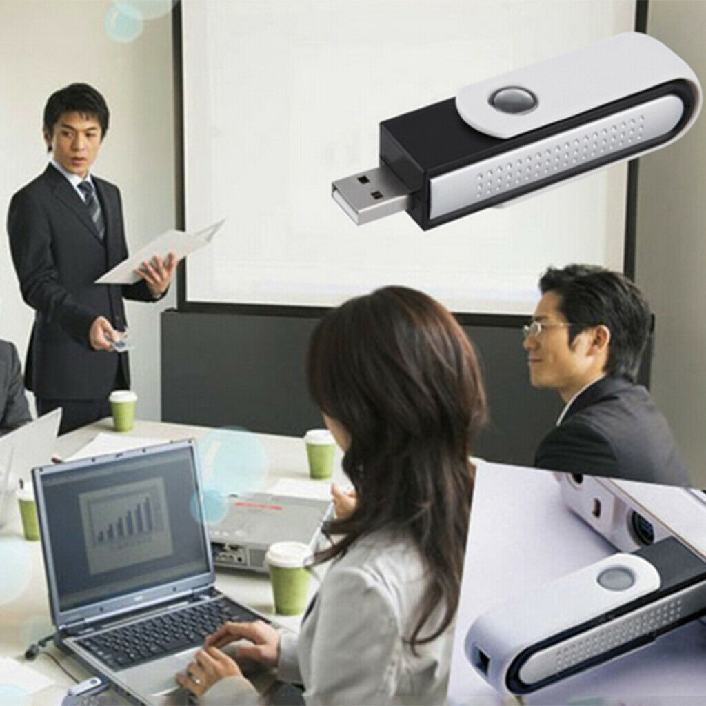 USB Air Purifier Ioniser Fresher Humidifier Dust Odor Remover Air Cleaner