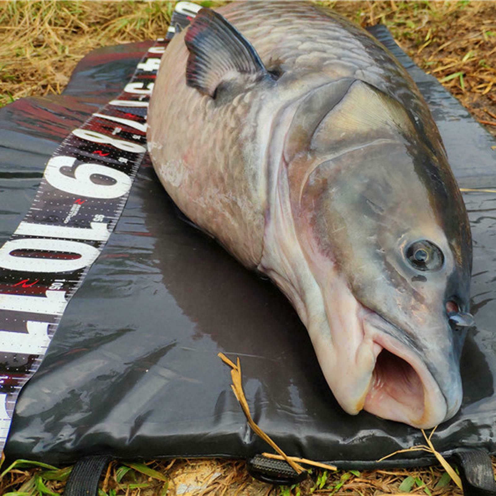 Foldable Release Mat Fishing Tackle Landing Pad Mat with Fold Over
