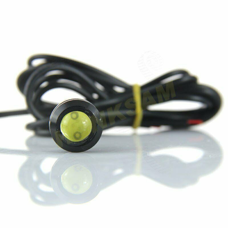 2x 12V Cars Universal Eagle Eye Light Daytime Running Fog Lamp Tail Backup Light