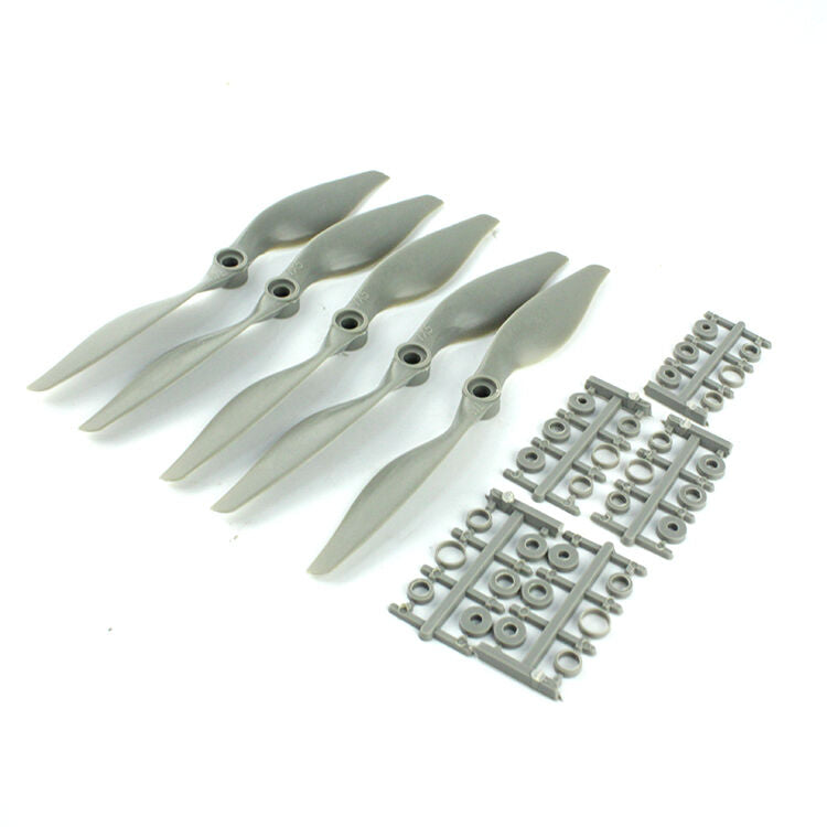 Great 5 Pcs APC 7x5 CCW Propeller Prop Blades LP07050E For RC Airplane ALUKB Qx