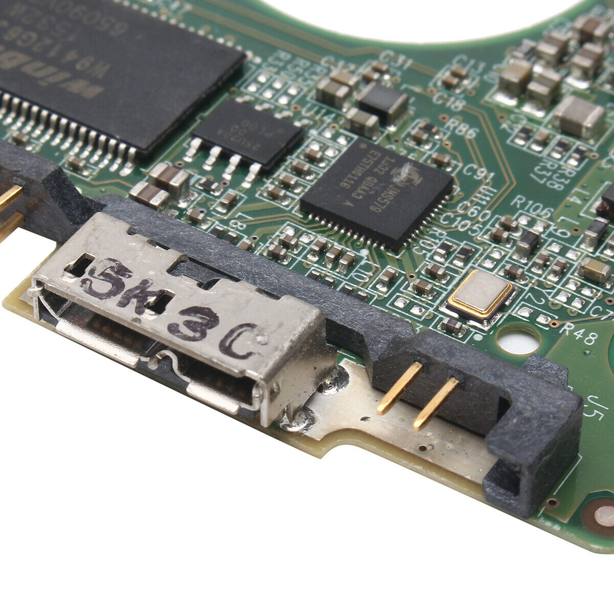 2060-771961-001 REV B HDD Logic Controller PCB For WD5000BMVW WD10JMVW