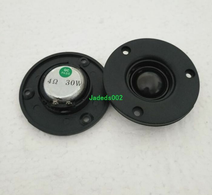 2pcs 3"inch 4ohm 30W Tweeter Home audio speaker HIFI Horn 74mm Panel