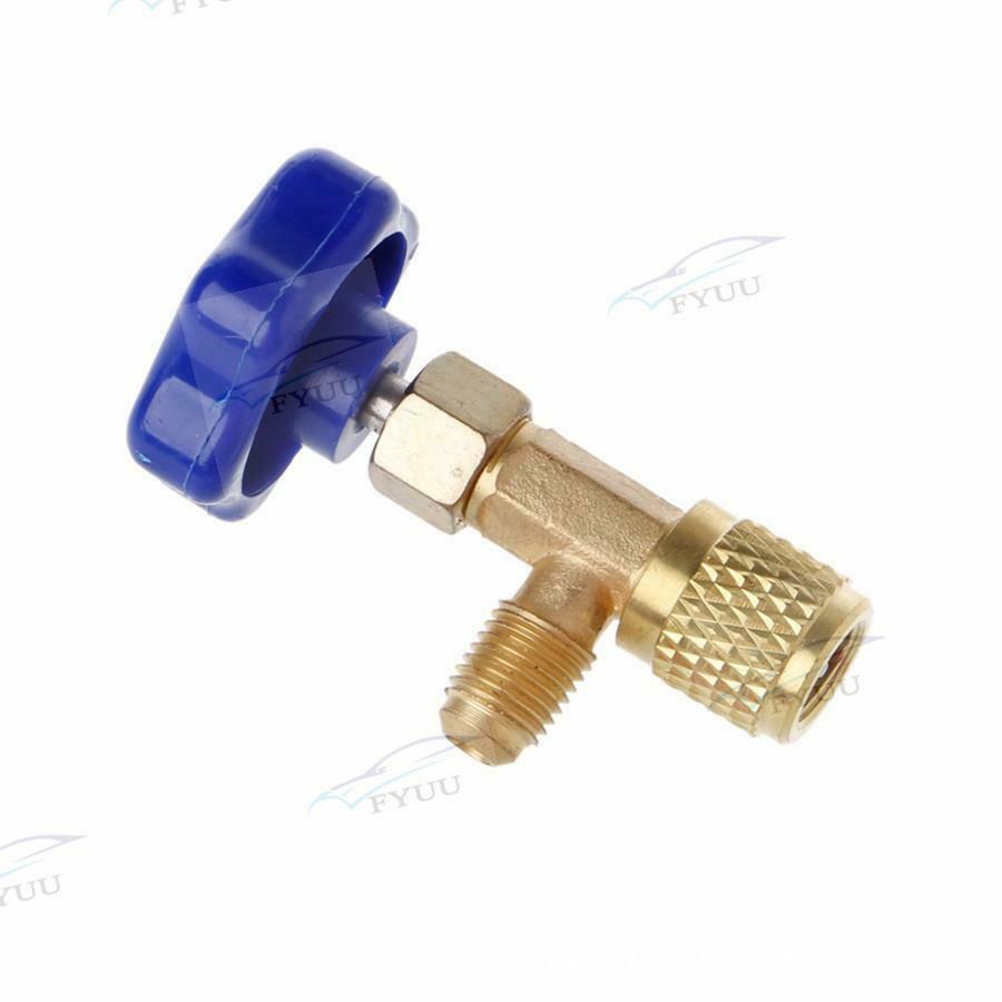 2× For R134a A/C Can Tap 1/2" Tapper Dispensing Valve Adapter Refrigerant Opener