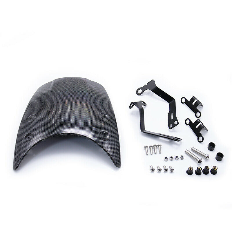 Phantom Black ABS Fairing Windscreen Windshield Cover For BMW R9T R Nine T 14-19