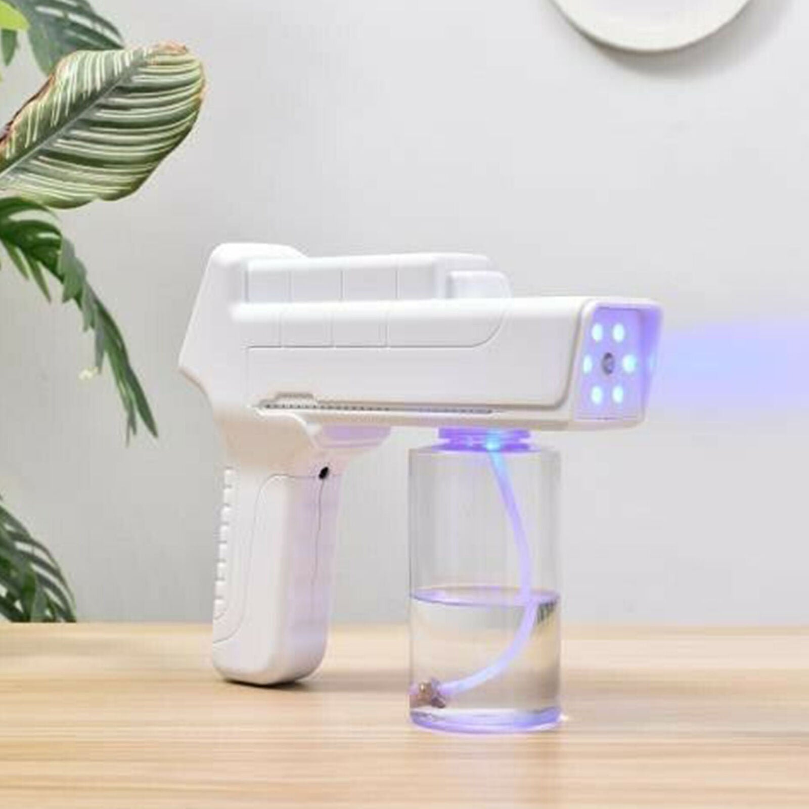 Wireless Nano Blue Light Steam Spray Disinfection Sprayer Gun USB charging New
