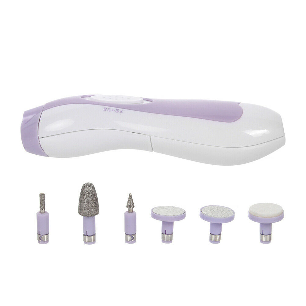 Electric Salon Shaper Manicure Pedicure Polish Tool Nail Drill Trimming Kit @