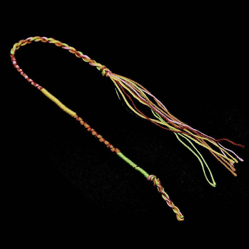 10X Lucky FRIENDSHIP BRACELETS Woven Braided Hippie Boho Surf Bracelet Anklet