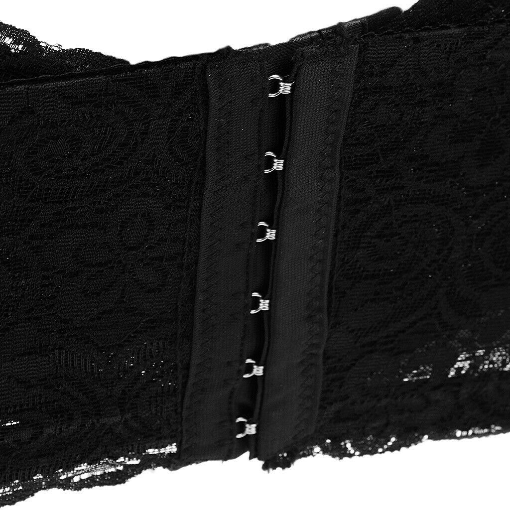 Women Hip Body Corset Control Abdomen Shaper Belts L Black
