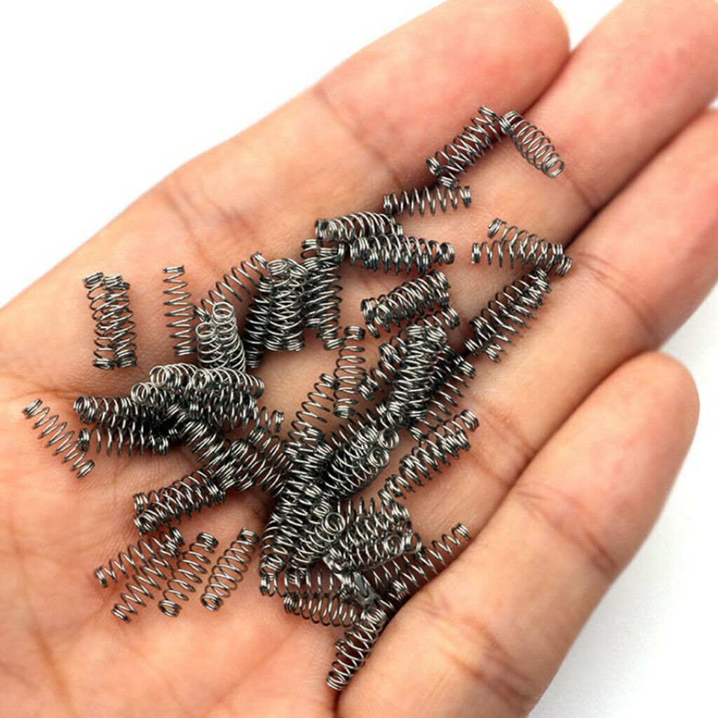 3X 100 x Barbed Fishing Hook  Stainless Steel Spring Accessories S