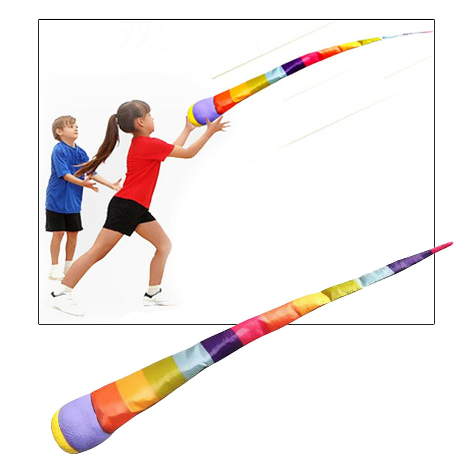 Hand Throw Ribbon Sandbag Toss Game Kids Outdoor Sports Training Family Toys