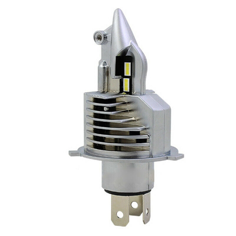 1x Motorcycle Car H4 9003 HB2 LED Headlight Bulb 6000LM Hi/Low Beam Built-in fan