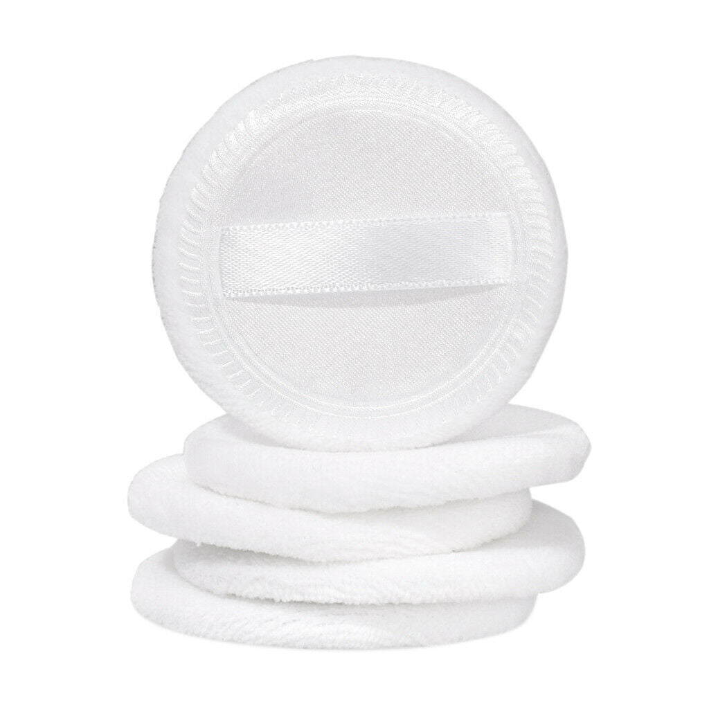 Set of 10 Round Loose Finished Powder   Travel Air Cushion Puff 2.3''