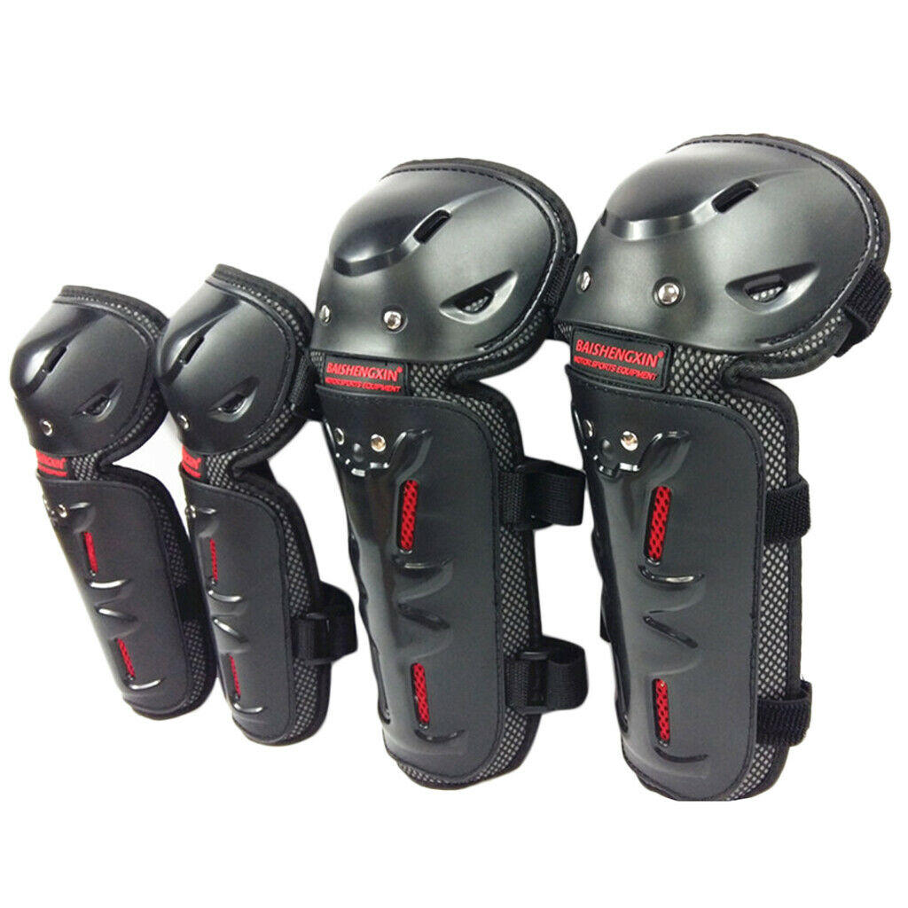 Unisex Safety Motorcycle Knee Pad Elbow Protective Guards Skating Longboard