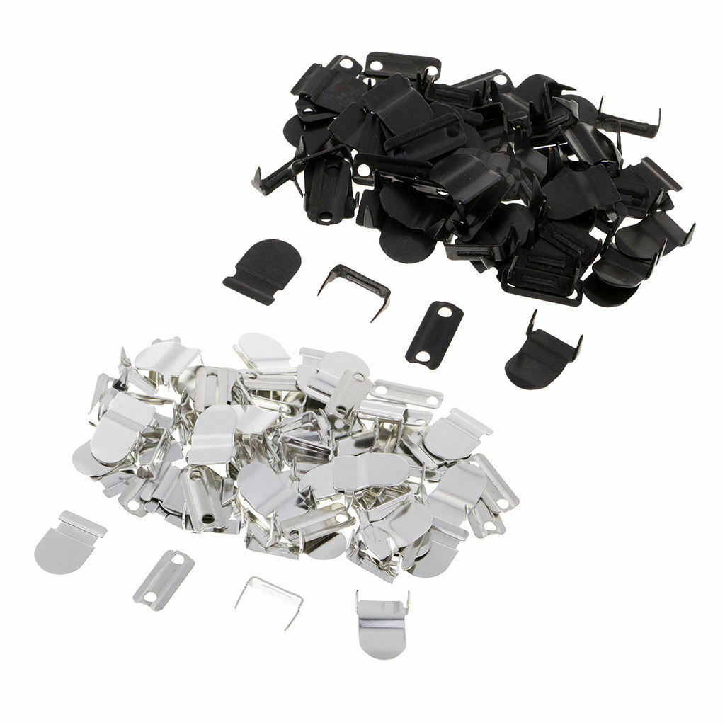 40 Sets No-Sew Hook & Eye Closure Fastener for Trousers Skirt Suits Decor