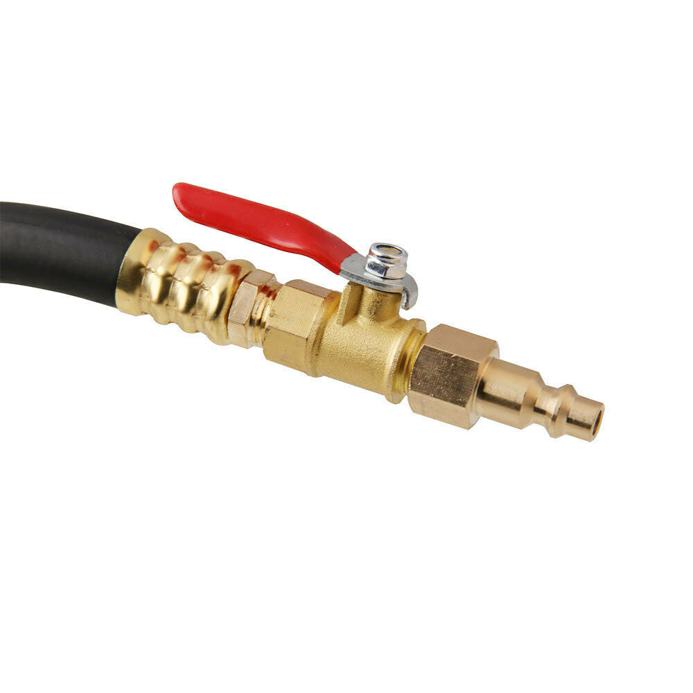 Sprinkler Blowout Adapter with Shut Off Valve 12.9 Inch Air Compressor Kits