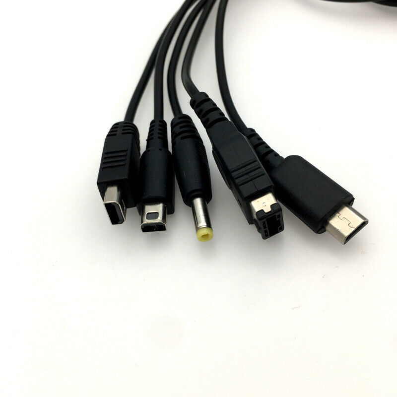 USB Charger Charging Cable Cord for Nintendo NDSL/NDS NDSIXL 3DS/PSP/WiiU GBA SP