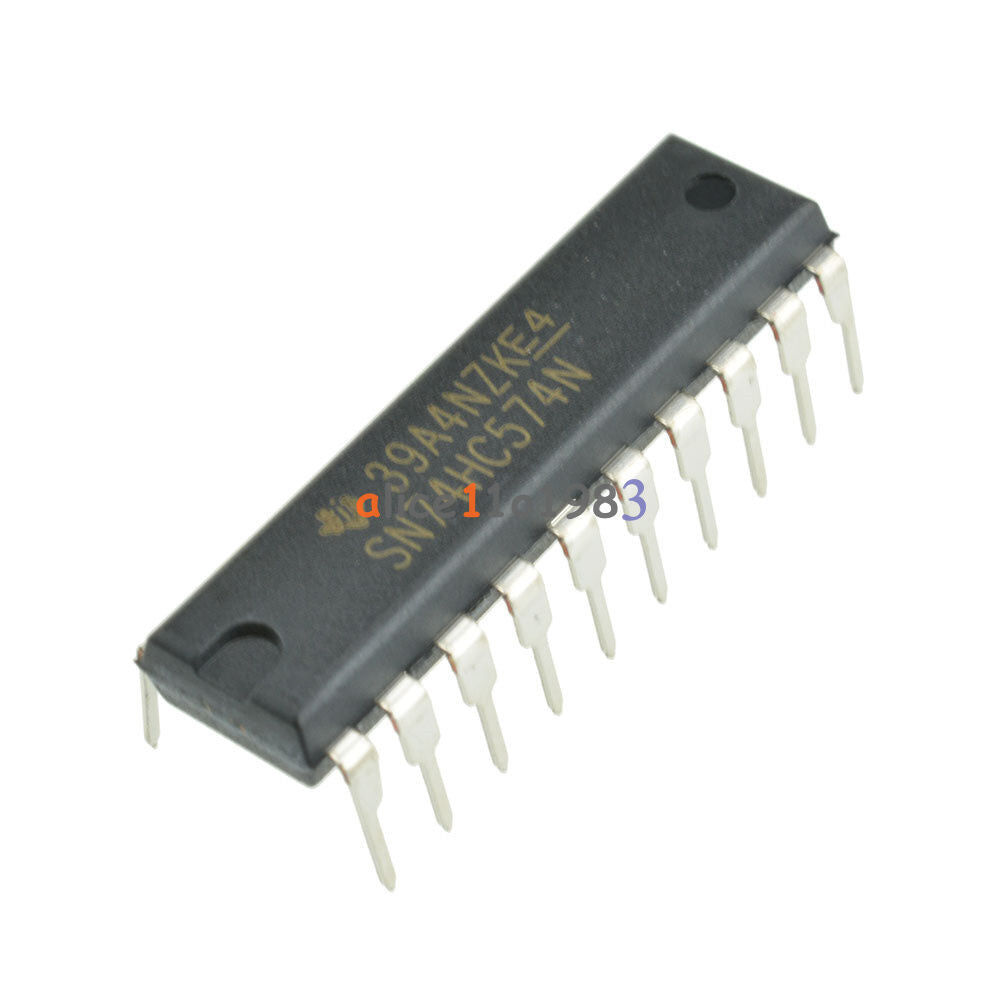 3PCS 74HC574N 74HC574 DIP-20 D-Type Flip-Flop Integrated Circuit IC DIP-20