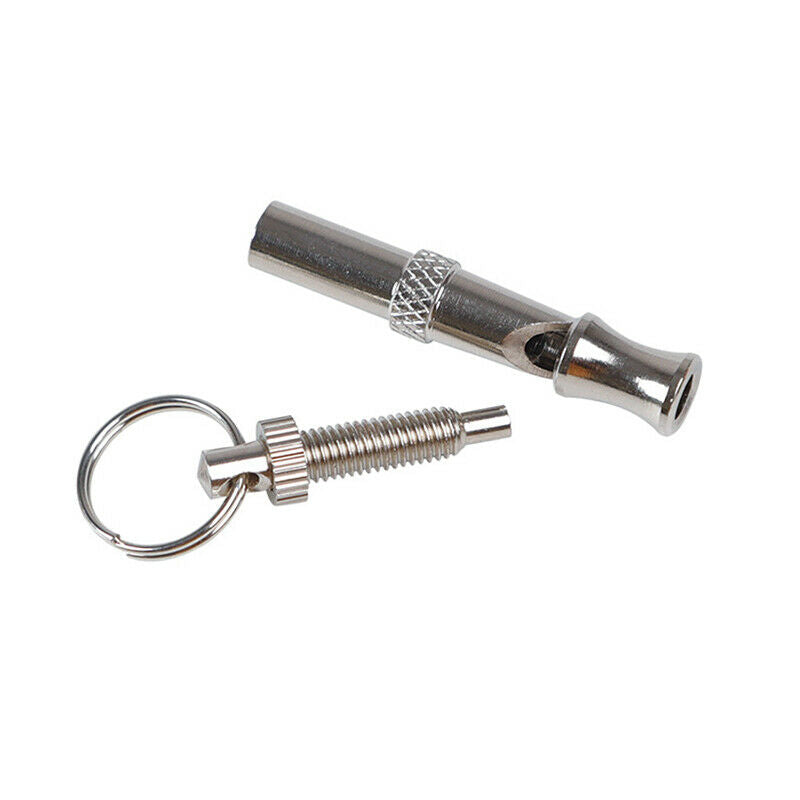Pet Dog Training Adjustable Whistle Sound Pet Products Stainless Steel Whis KX