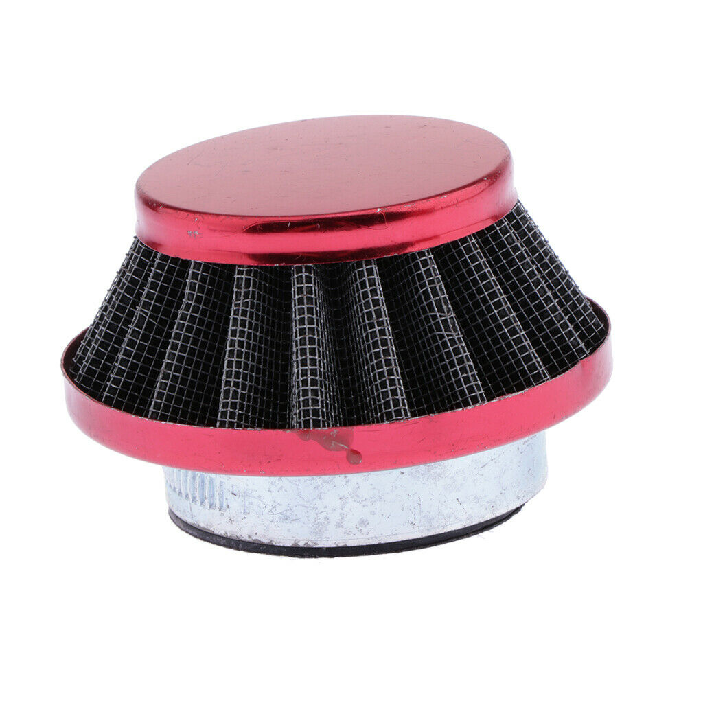 Motorcycle 35MM Air Filter For 49CC 2 Stroke Mini Pocket Bike Red