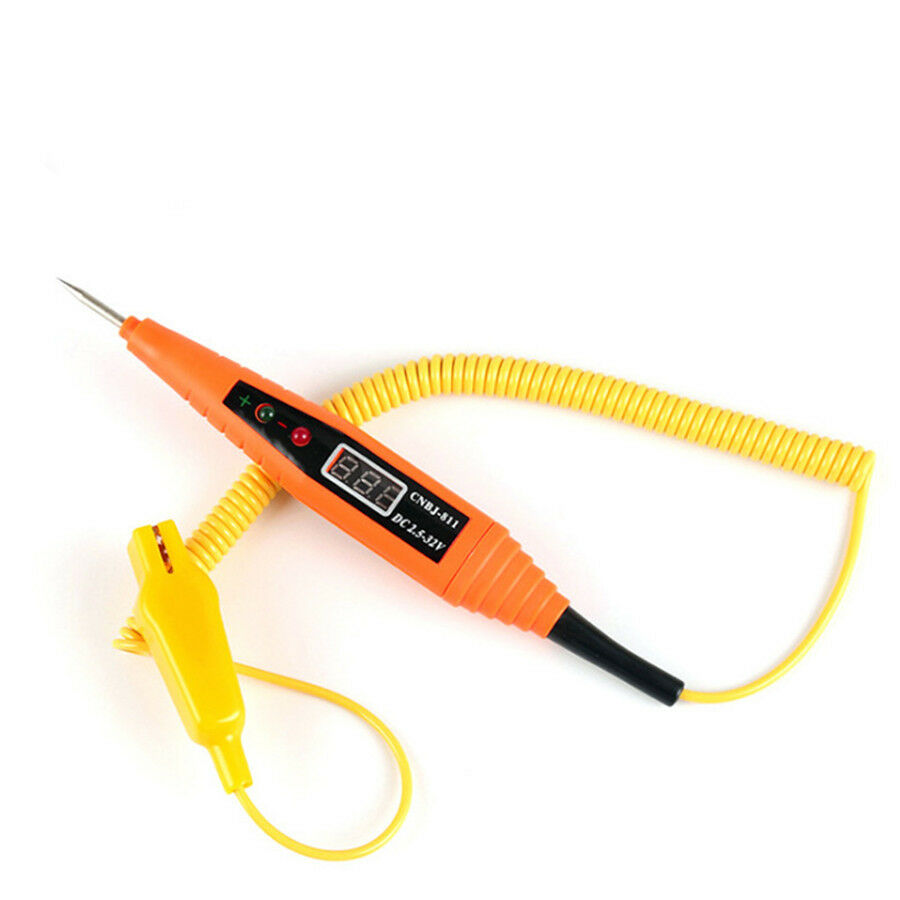 Car Digital Electric Voltage Tester Light Test Pen Automotive Test Probe Pencil