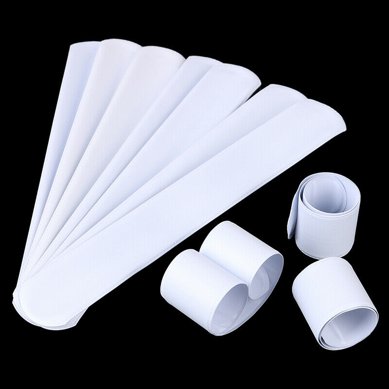 10Pieces DIY Blank Slap Bracelets Party Gifts Toys for Kids Painting>R Tt