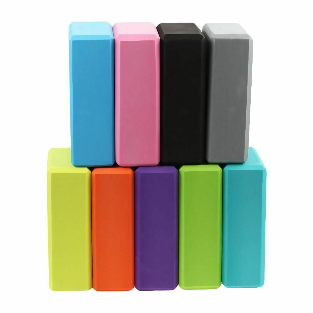 Health Training Yoga Block Brick Exercise Pilates Gym Foam Fitness Equipment