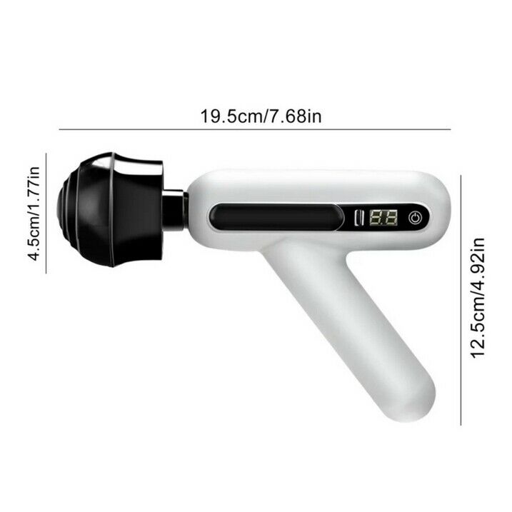 Massage Gun Touch Electric Massager Tissue Muscle Vibrating Relaxing Leg Body