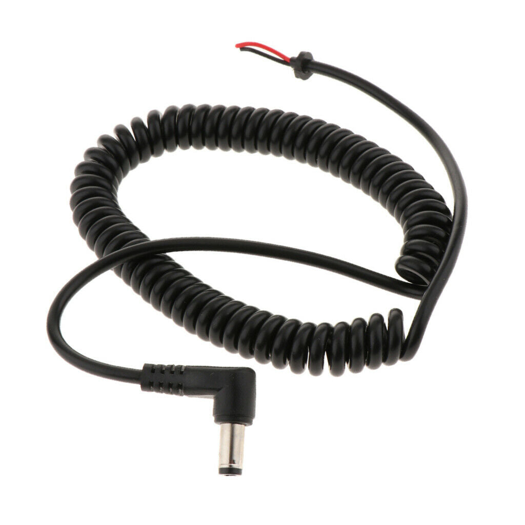 Spiral Cable DC Power Power Adapter Crude Connection For Car Lights