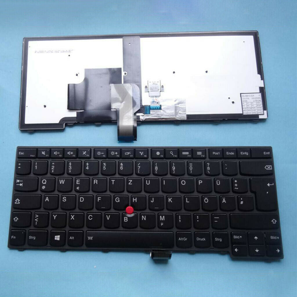 Black Germany Backlit Keyobard for Lenovo ThinkPad Edge t440p 431 Laptop