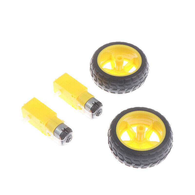 2 *TT motors + 2 *wheels Gear motor with the wheel for Arduino Smart Car .l8