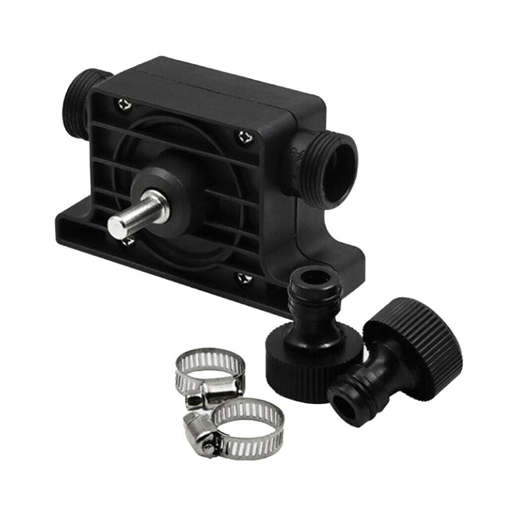 3 Set 8mm Round Shank Plastic Water Drill Pump Micro Self-priming Pump Garden