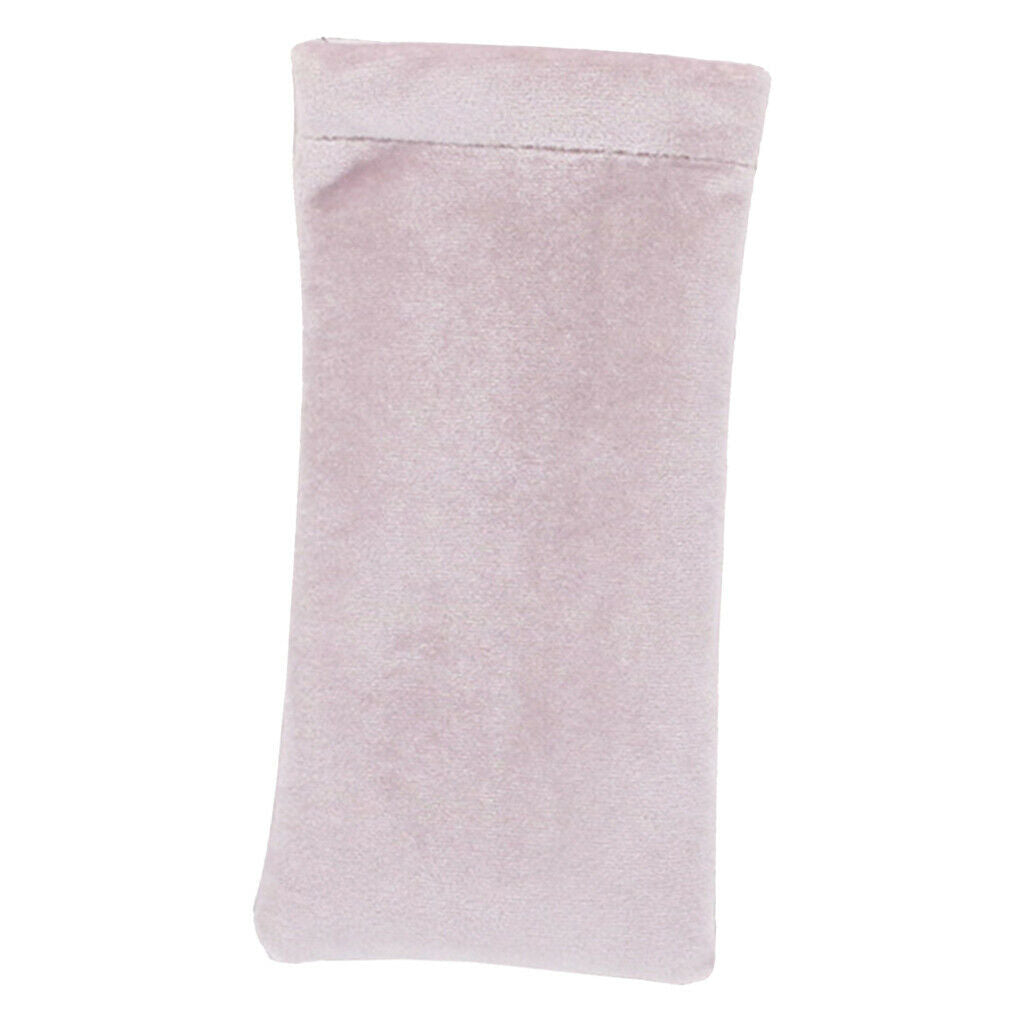 2X Sunglasses Pouch Eyeglass Cases Eyewear Storage Bag Protector Pink