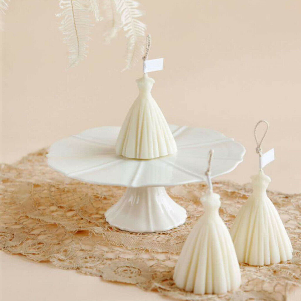 Scented Candle Wedding Bride Dress Fragrance Candles Home Bedroom Decor