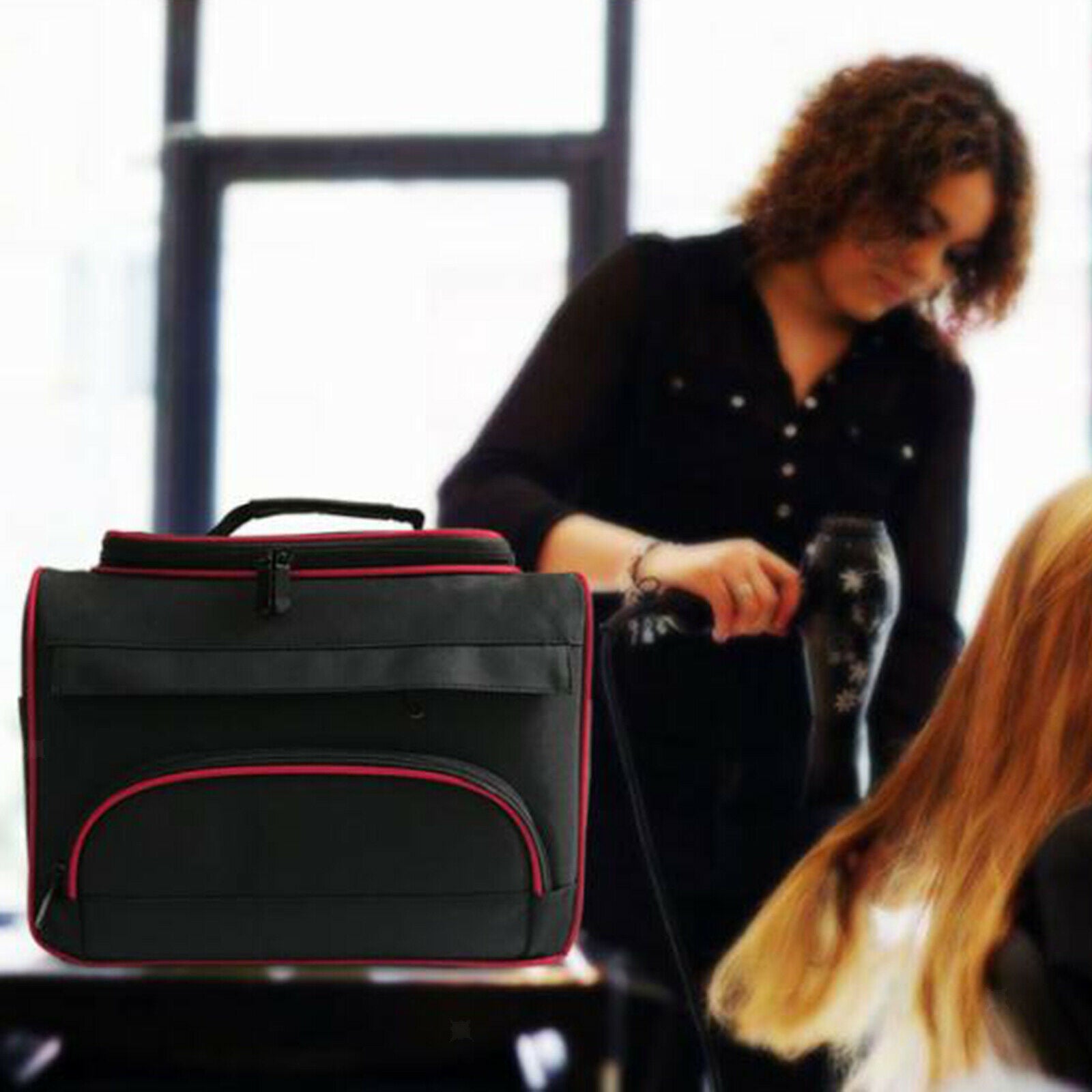 Portable Salon Barber Handbag Hairdressing Tools Shoulder Bag Case Carrier