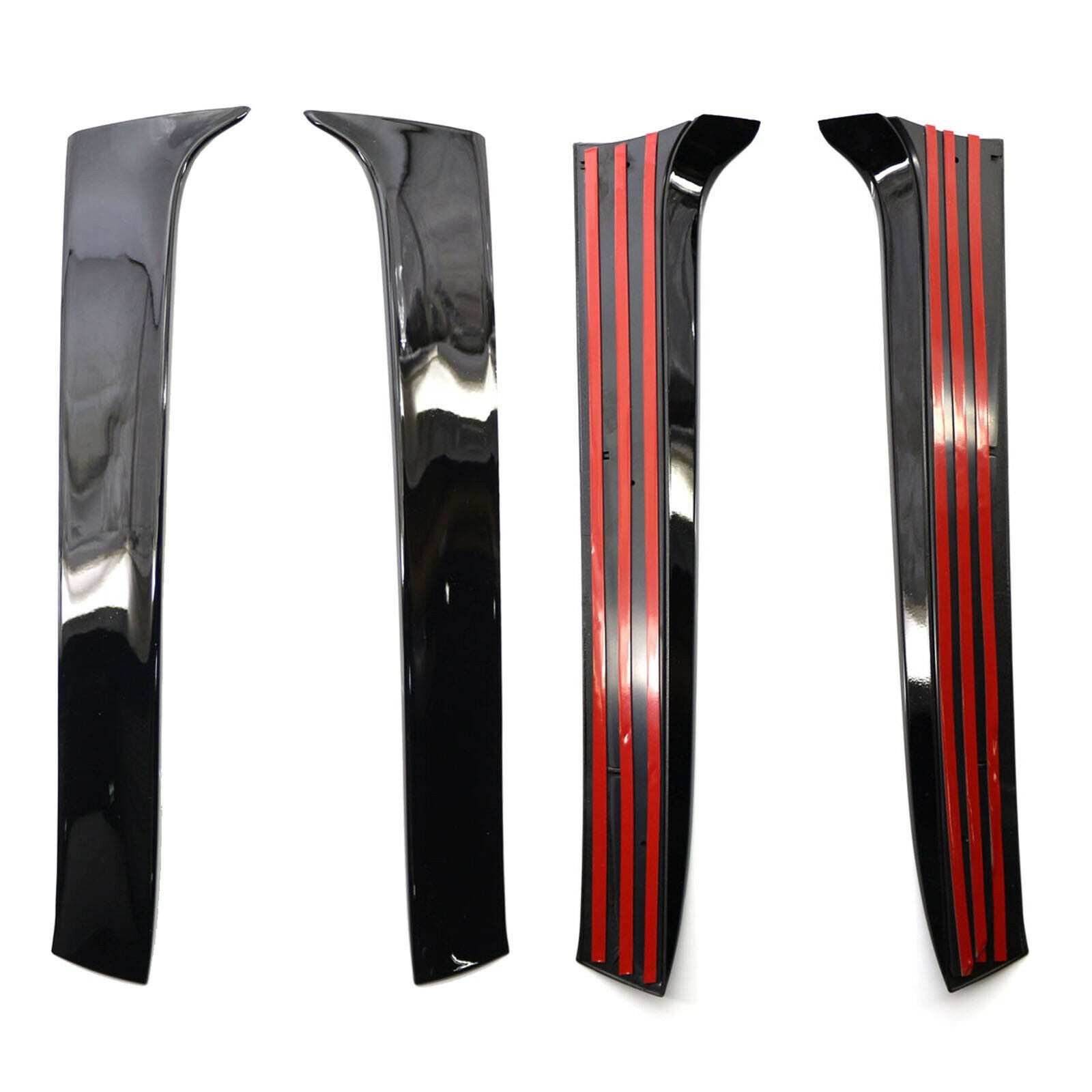 2Pcs Rear Roof Window Spoiler Wing Car-Styling for VW Golf 7 R Variant Wagen